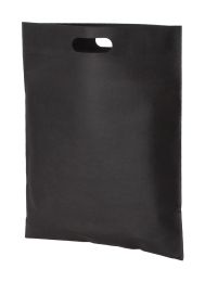  34x43 cm fekete non-woven tska piskta fllel