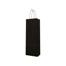  14x39x8 cm fekete sodrottfles paprtska